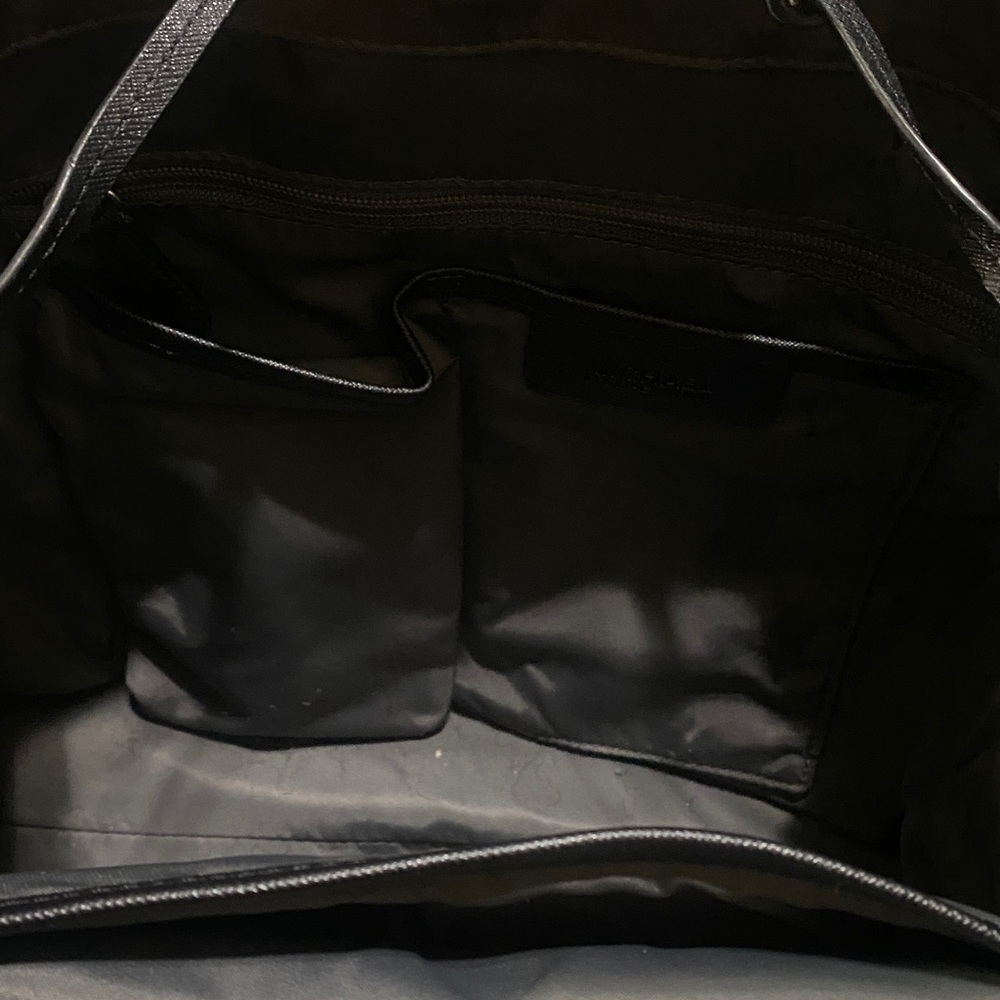 Michael Kors Quilted Charcoal Backpack - Picture 3 of 7